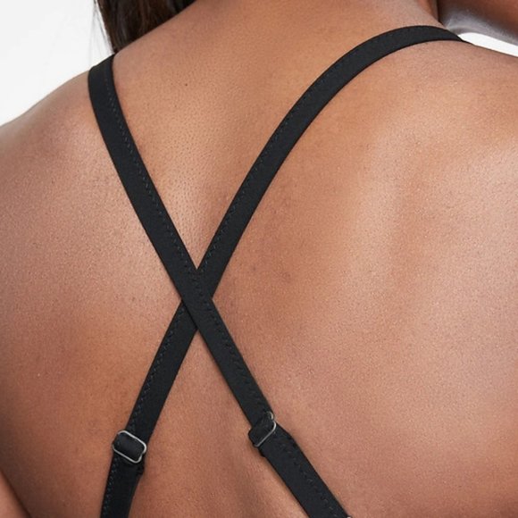 Athleta Twist Up Tankini 36B/C Black - Picture 4 of 4